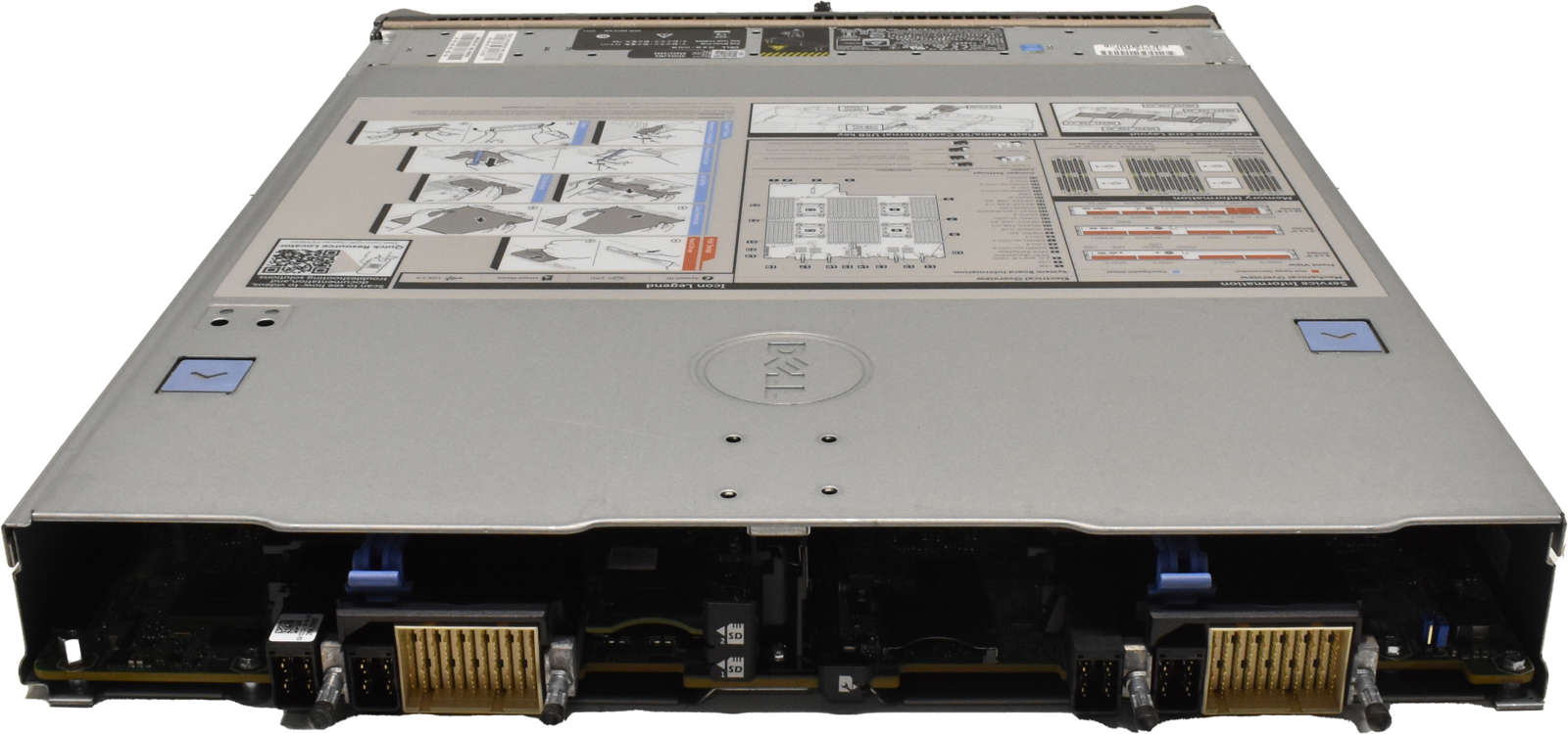DELL-PowerEdge-M830-Blade-4x-E5-4650-V4-0-GB-RAM-1-003.jpg DELL PowerEdge M830 Blade 4x E5-4650 V4 0 GB RAM 11x 1,8" H730