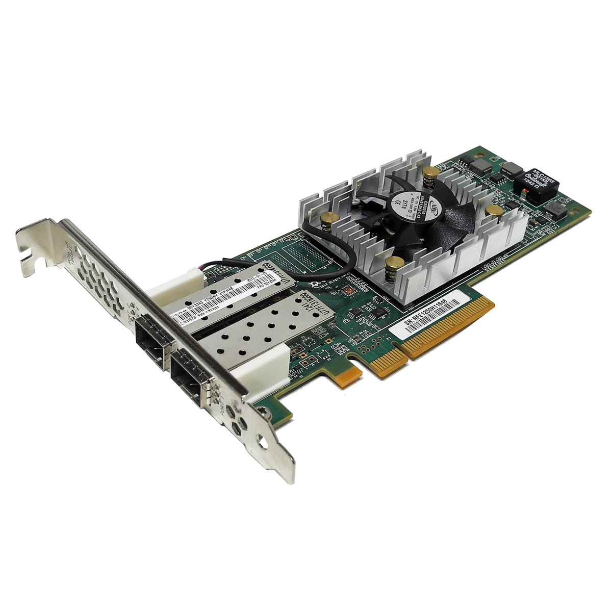 Cisco QLogic QLE8362-CU Dual-Port 10Gb/s PCIe x8 FC Converged Network Adapter FP HP QLogic QLE2662-HP Dual-Port 16Gb PCIe x8 FC Gen 5 Server Adapter 699765-001 SN1000Q FP