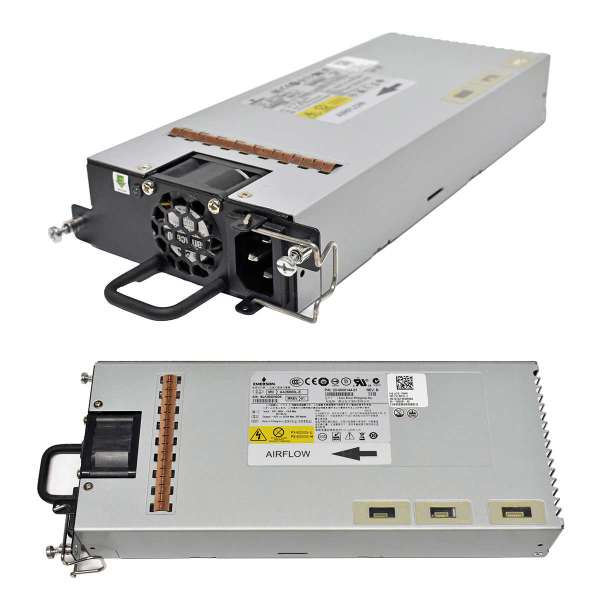 Brocade-Emerson-250W-Netzteil-Power-Supply-RPS15-E-005.jpg Brocade Emerson 250W Netzteil Power Supply RPS15-E 23-0000144-01