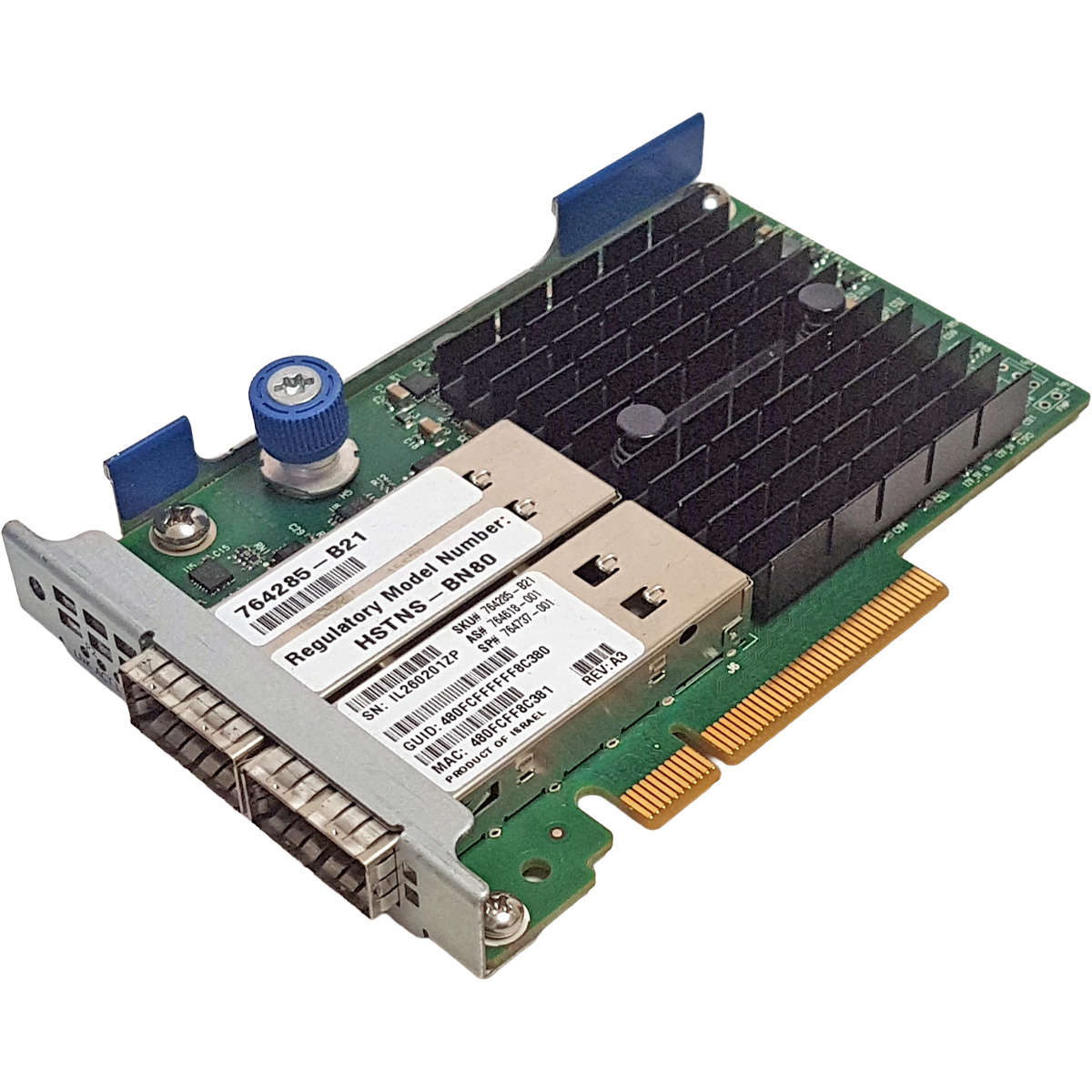 HP 544+FLR-QSFP InfiniBand FDR Ethernet Netzwerkkarte 10Gb/40Gb 764285-B21 764737-001 LP