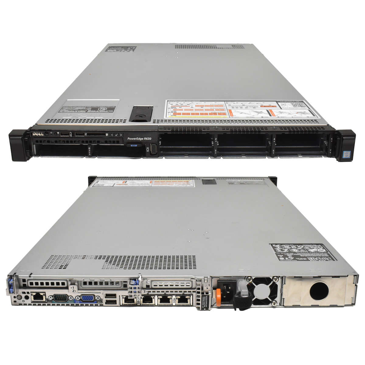 Dell-PowerEdge-R630-Server-ohne-CPU-RAM-DDR4-2x-Kü-001.jpg 10 x Dell PowerEdge R630 Rack Server 2x E5-2640 V4 0RAM 8x 2,5" H330 1x PSU