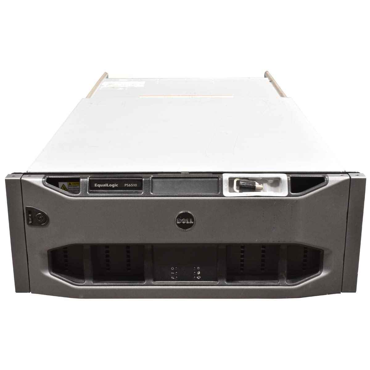 Dell EqualLogic SAN-Storage PS6510 10GbE 48x 3TB 06H6FG SAS 2x Control Module 10 / 144TB Dell EqualLogic SAN-Storage PS6510 10GbE 48x SATA SAS SSD 2x Control Module 10