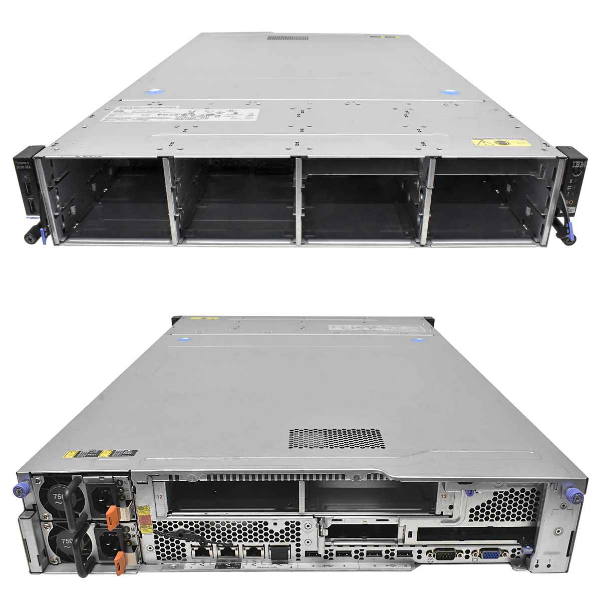 IBM System x3630 M4 2x E5-2470 8C 2.3GHz 32GB PC3 12Bay + 2Bay LFF N2115 46C8989