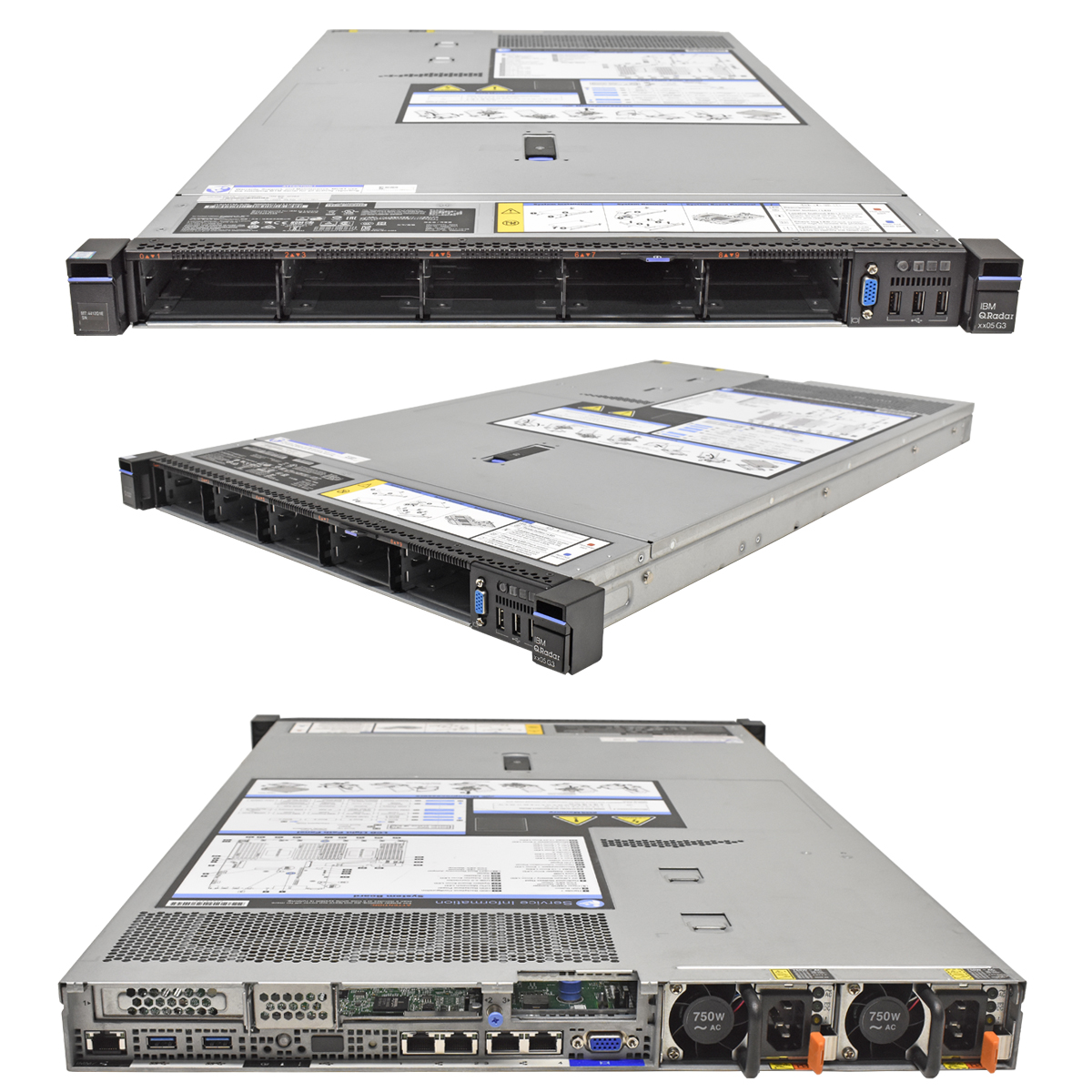 IBM Lenovo QRadar xx05 G3 4412Q1E 2x E5-2620v4 8C 2.1 GHz 64GB RAM M5210 10x SFF IBM Lenovo QRadar xx05 G3 4412Q1E 2x E5-2620v4 8C 2.1 GHz 64GB RAM M5210 10x SFF