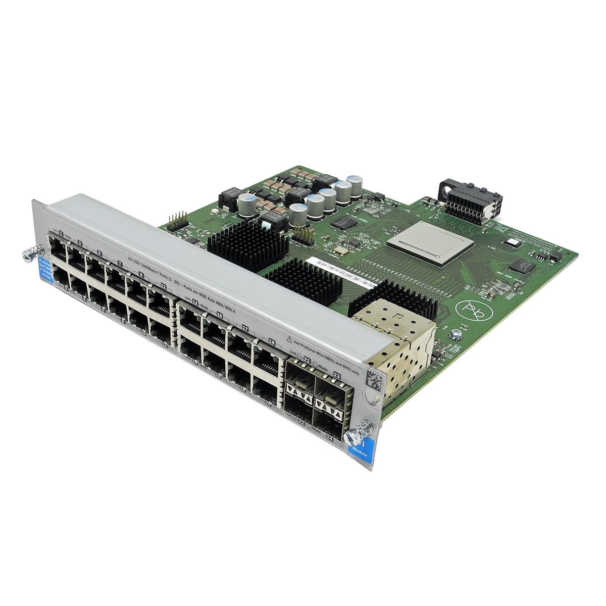 HP ProCurve J9033A 24-Port Gig-T/SFP Gigabit Switch Module für vl Series HP ProCurve J9033A 24-Port Gig-T/SFP Gigabit Switch Module für vl Series