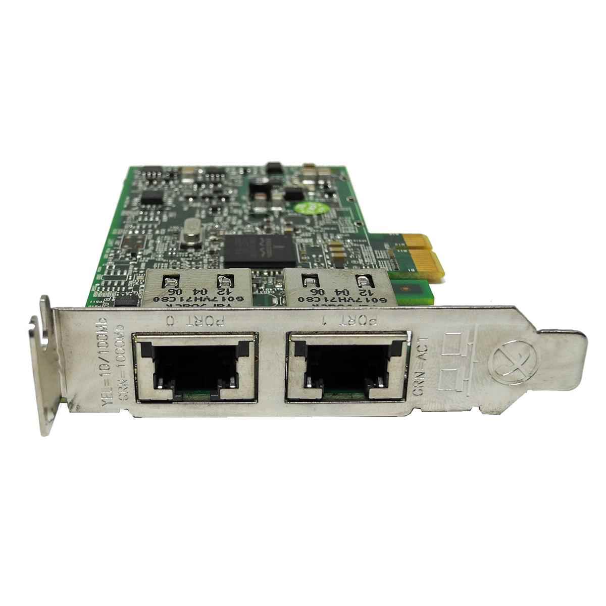 Dell 0557M9 BroadCom 5720 Dual-Port PCIe x1 GbE Netzwerkkarte HP BroadCom 332T Dual-Port PCIe x1 GbE Netzwerkkarte 616012-001 LP