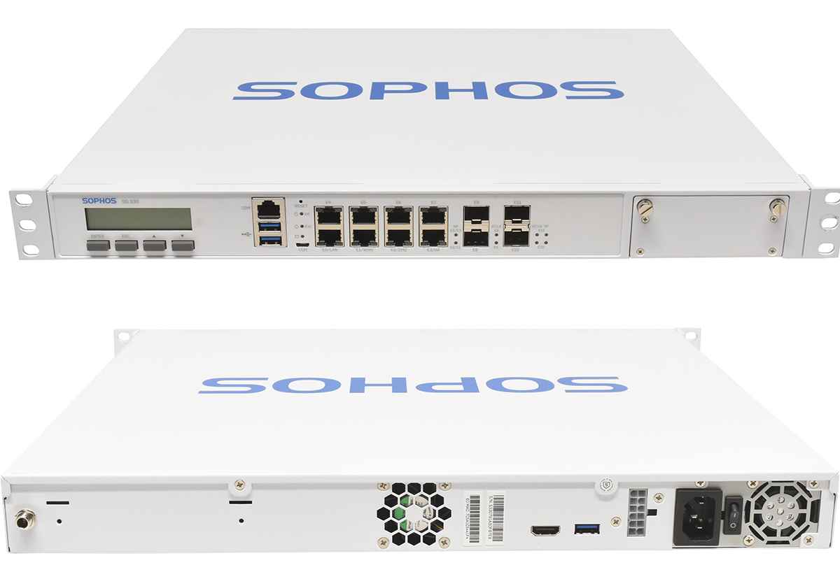 Sophos Firewall SG 330 Rev.2 Security Appliance Rack Ears Sophos Firewall SG 330 Rev.2 Security Appliance Rack Ears
