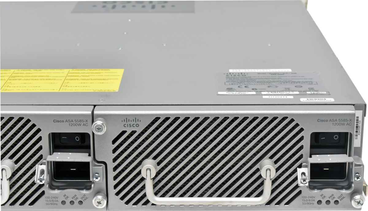 Cisco ASA 5585-X Stateful Firewall + ASA5585-X SSP-40 + ASA5585-X 8-Port 10GE