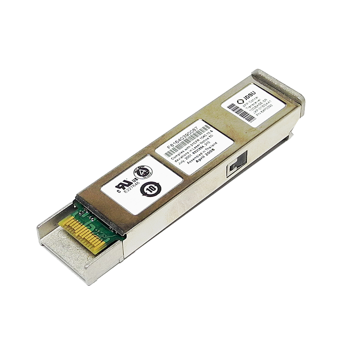 IBM 64P0392 JDSU JXP01SGAA1 10GBASE-SR 850nm 300m XFP Transceiver IBM 64P0392 JDSU JXP01SGAA1 10GBASE-SR 850nm 300m XFP Transceiver