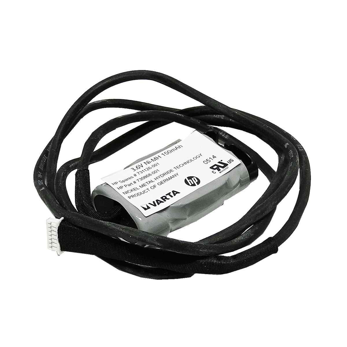 HP 3.6V Ni-MH 150mAh BBU für Smart Array P430 P431 P830 730865-001 731126-001 HP 3.6V Ni-MH 150mAh BBU für Smart Array P430 P431 P830 730865-001 731126-001 NEU