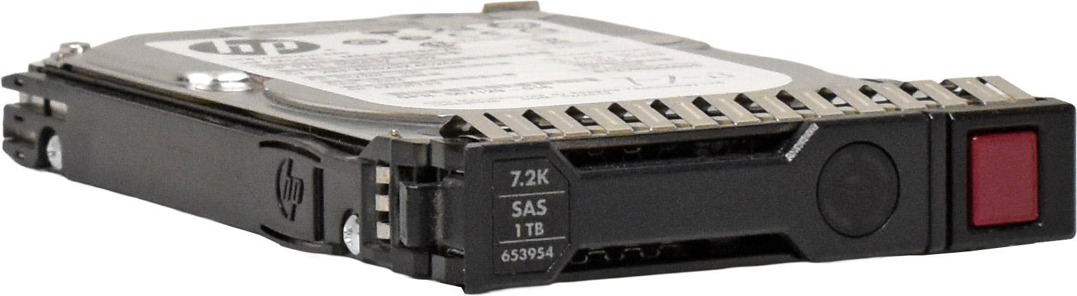 HP 1TB 2.5" 7.2K 6G SAS HDD 653954-001 +Caddy