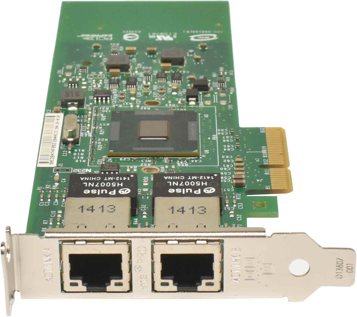 Intel Huawei E1G42ETG1P20 06310023 Dual-Port RJ-45 GE PCIe x4 Netzwerkkarte LP Intel Huawei E1G42ETG1P20 06310023 Dual-Port RJ-45 GE PCIe x4 Netzwerkkarte LP