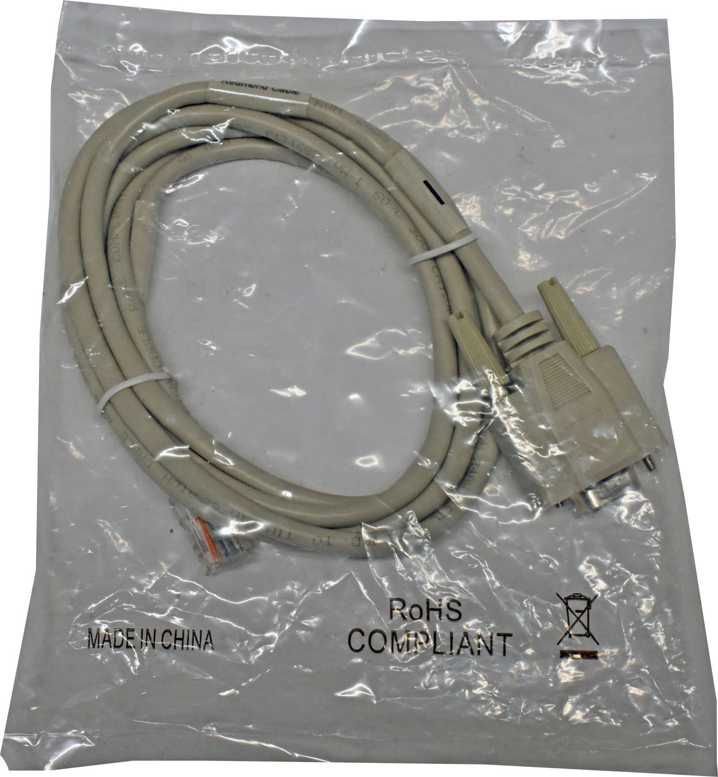 Redmond CBL-0140-00 1,8m RJ-45 - Serial DE-9 Console Cable NEW