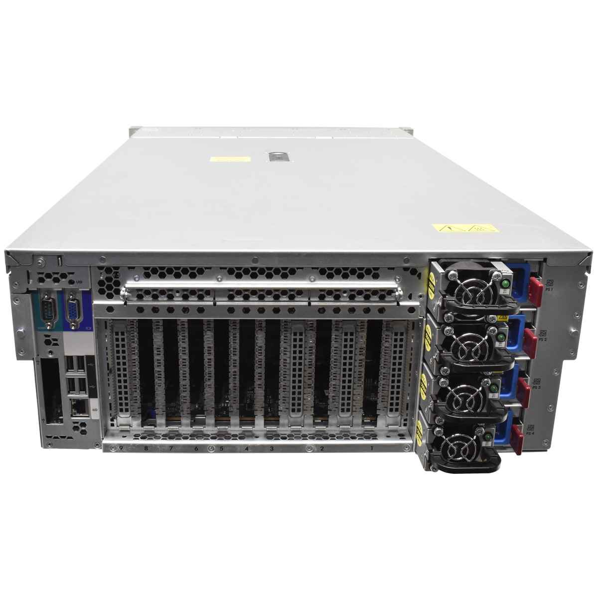 HP ProLiant DL580 G9 4x E7-8860 V3 2.20Ghz 0GB RAM 10 Bay 2,5 4x1500W HP ProLiant DL580 G9 4x E7-8860 V3 2.20Ghz 0GB RAM 10 Bay 2,5 4x1500W