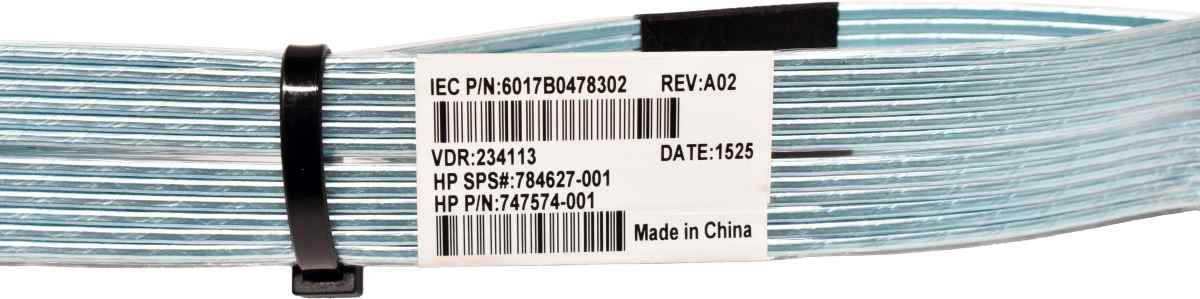 HP ProLiant DL380 G9 Dual MiniSAS Kabel 2x SFF-8087 - Dual SFF8087 784627-001 747574-001