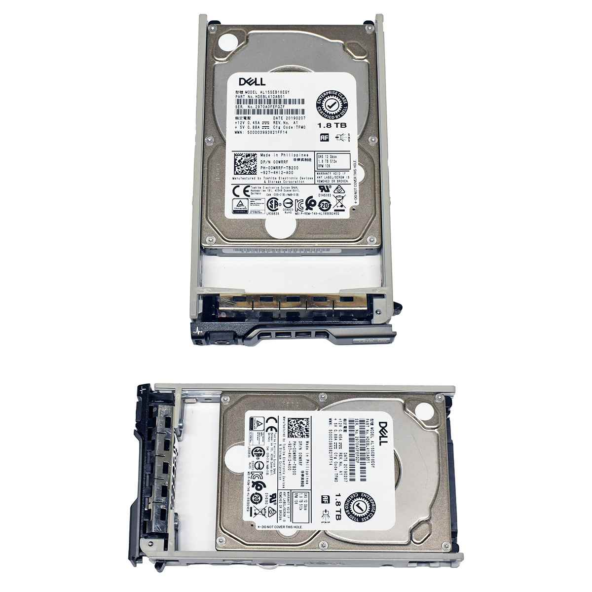 Dell Toshiba 1.8TB 00WRRF AL15SEB18EQY 12G 2.5" 10K SAS HDD Dell Toshiba 1.8TB 00WRRF AL15SEB18EQY 12G 2.5" 10K SAS HDD
