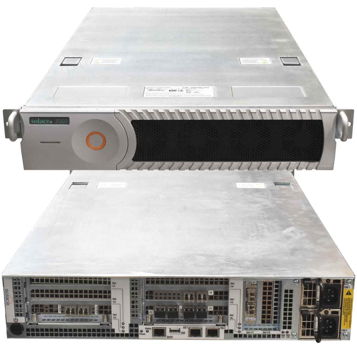 Solace PubSub+ 3560 Event Message Broker Appliance NAB TRB ADB 32GB PC3 E5-2640