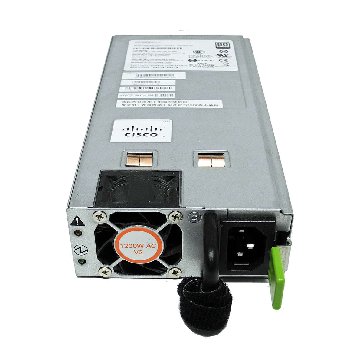 Cisco-Power-Supply-Netzteil-UCSC-PSU2V2-1200W-V01-002.jpg Cisco Power Supply / Netzteil UCSC-PSU2V2-1200W V01 1200W für C240 M4 Server