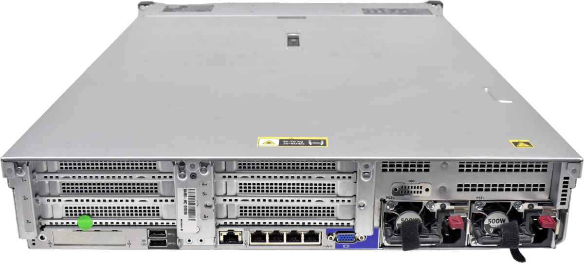 HP ProLiant DL380 G10 ohne CPU 0GB RAM PC4 8 Bay + 8 Bay NVMe 2.5" iLO5