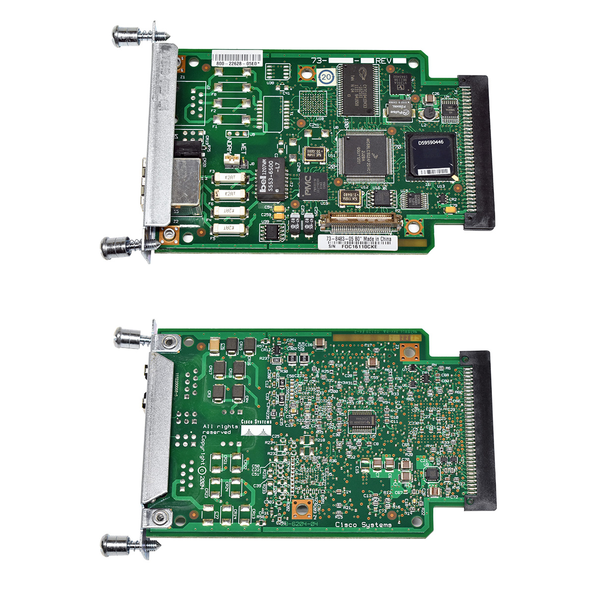 Cisco VWIC2-1MFT-T1/E1 Single-Port Multiflex Trunk Voice WAN Card 73-8483-05 Cisco VWIC2-1MFT-T1/E1 Single-Port Multiflex Trunk Voice WAN Card 73-8483-05