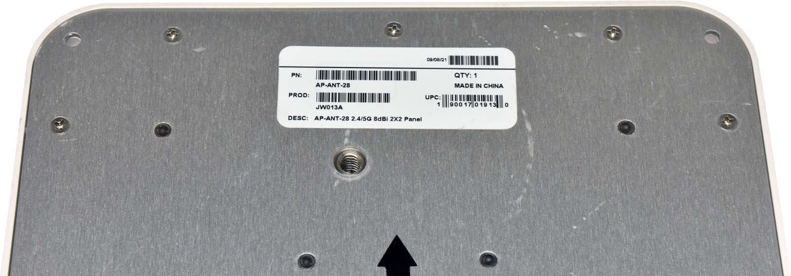 Aruba-AP-ANT-28-JW013A-2-4-5G-8dbi-2X2-Panel-Anten-003.jpg Aruba AP-ANT-28 JW013A 2.4/5G 8dbi 2X2 Panel Antenna