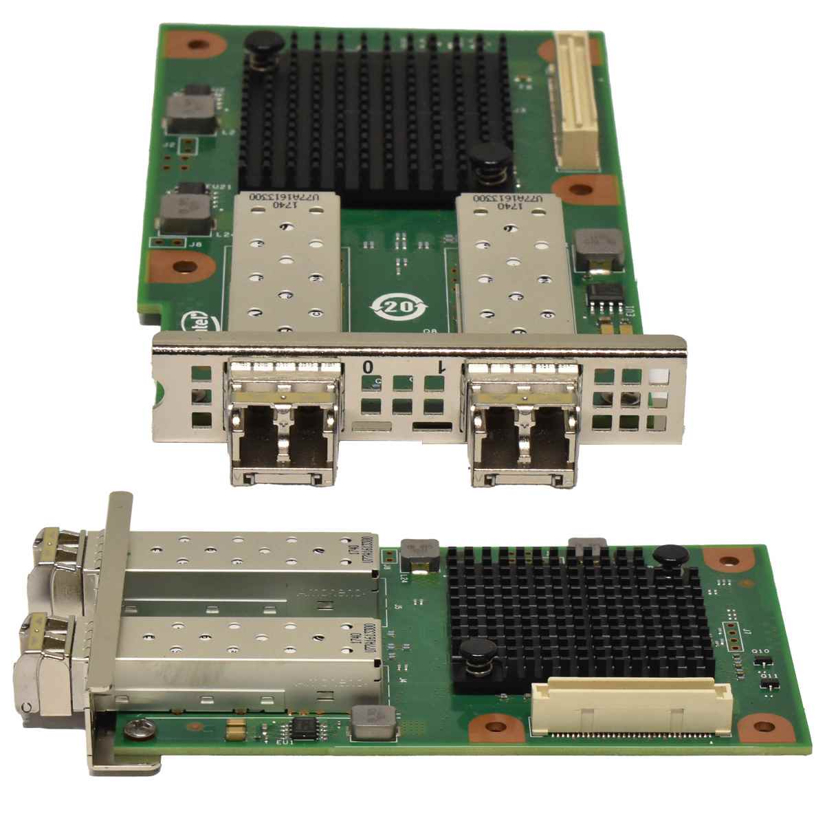 Intel Fujitsu X527-DA2 2-Port Gigabit Ethernet Netzwerkkarte H89131-009 J43972-002 M1-M5 Intel Fujitsu X527-DA2 2-Port Gigabit Ethernet Netzwerkkarte H89131-009 J43972-002 M1-M5