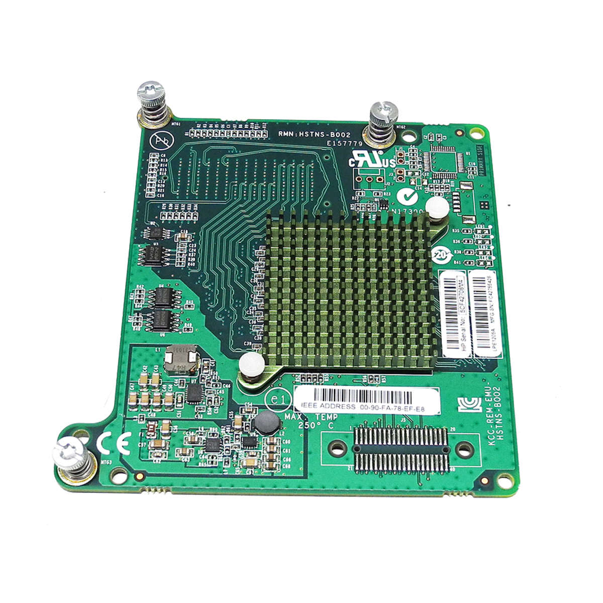HP-LPe1205A-FC-Mezzanine-Host-Bus-Adapter-662538-0-002.jpg HP LPe1205A FC Mezzanine Host Bus Adapter 662538-001 for BladeSystem c-Class