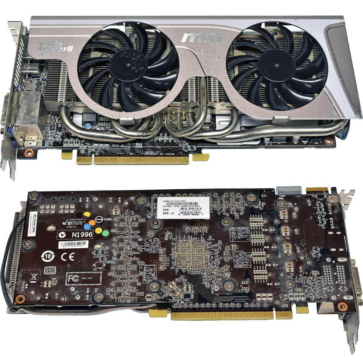 MSI R6950 Twin Frozr II/OC AMD Radeon HD 6950 Graphics Card Cayman 2GB GDDR5 PCIe 2.0 x16 HDMI 2x Mini DP 2x DVI MSI R6950 Twin Frozr II/OC AMD Radeon HD 6950 Graphics Card Cayman 2GB GDDR5 PCIe 2.0 x16 HDMI 2x Mini DP 2x DVI