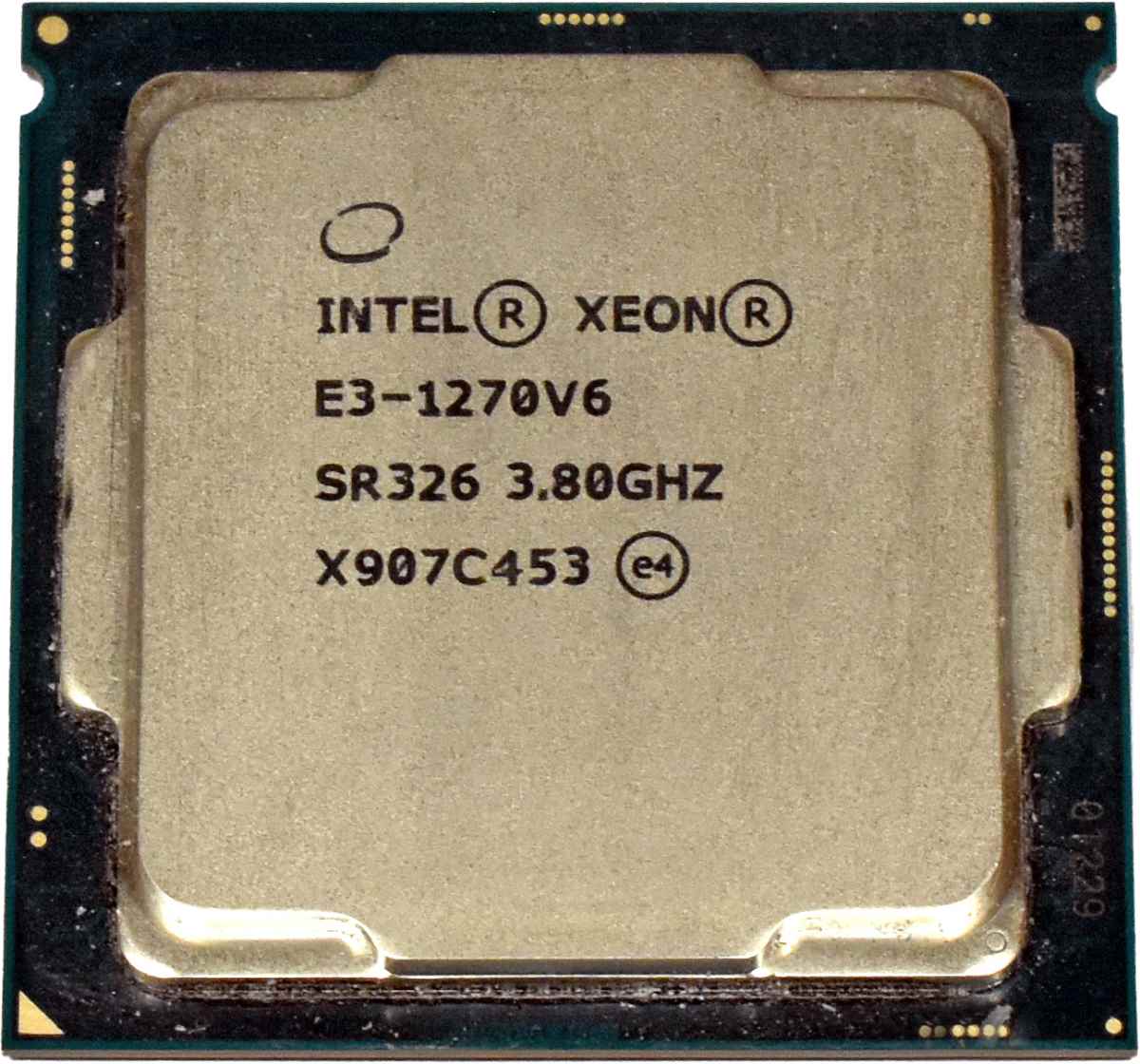 Intel Xeon Processor E3-1270 V6 Quad-Core 3.80GHz 8MB Cache FCLGA1151 SR326 Intel Xeon Processor E3-1270 V6 Quad-Core 3.80GHz 8MB Cache FCLGA1151 SR326