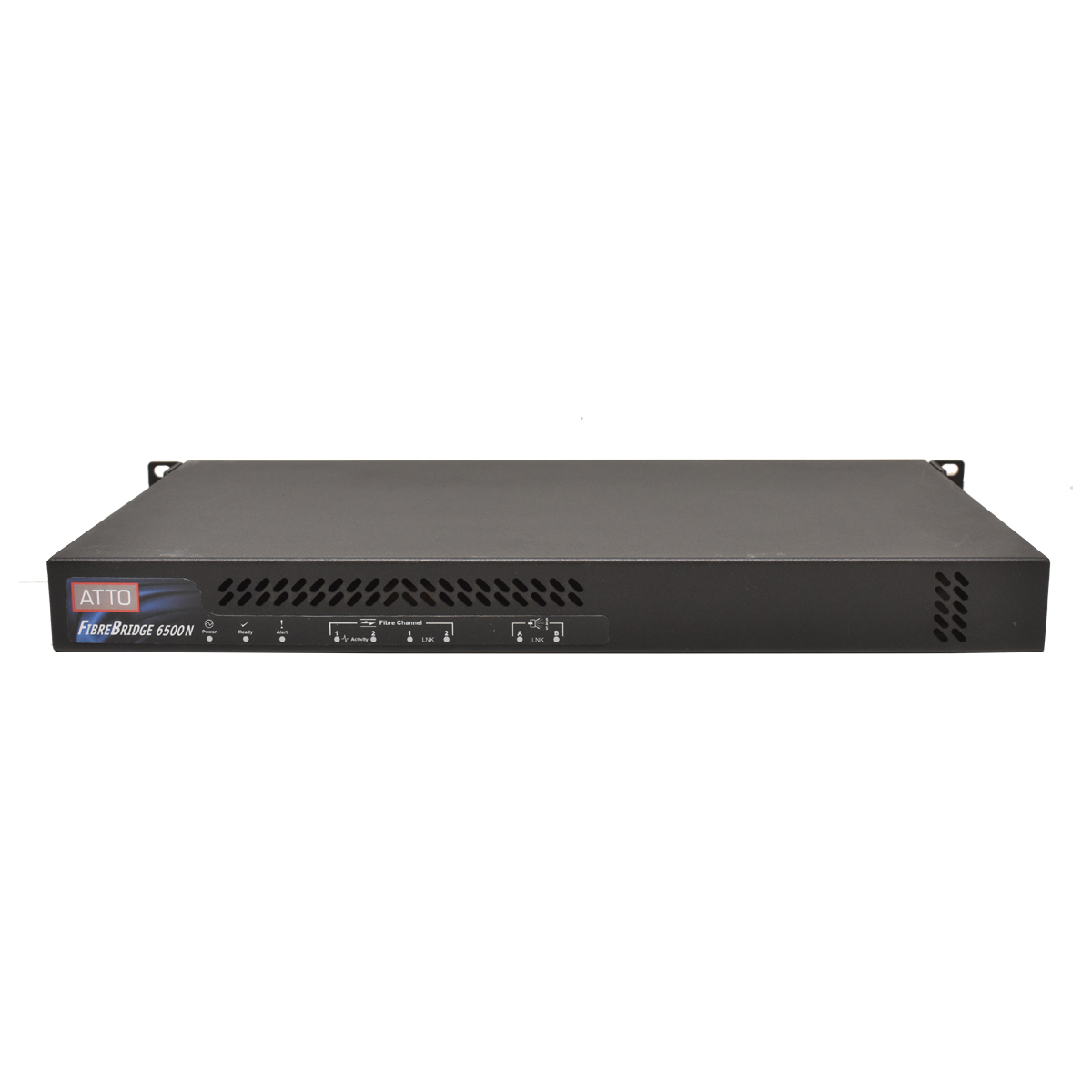ATTO FibreBridge 6500N FCBR-6500-DN1 8GB FC to 6GB SAS 2x Mini GBIC ATTO FibreBridge 6500N FCBR-6500-DN1 8GB FC to 6GB SAS 2x Mini GBIC