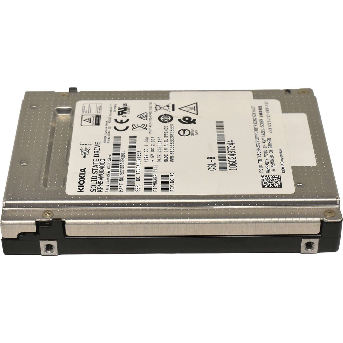 Kioxia-KPM5VMUG400G-400GB-2-5-Zoll-12G-SAS-SSD-SDF-004.jpg Kioxia KPM5VMUG400G 400GB 2.5" Zoll 12G SAS SSD SDFBB56FCB01