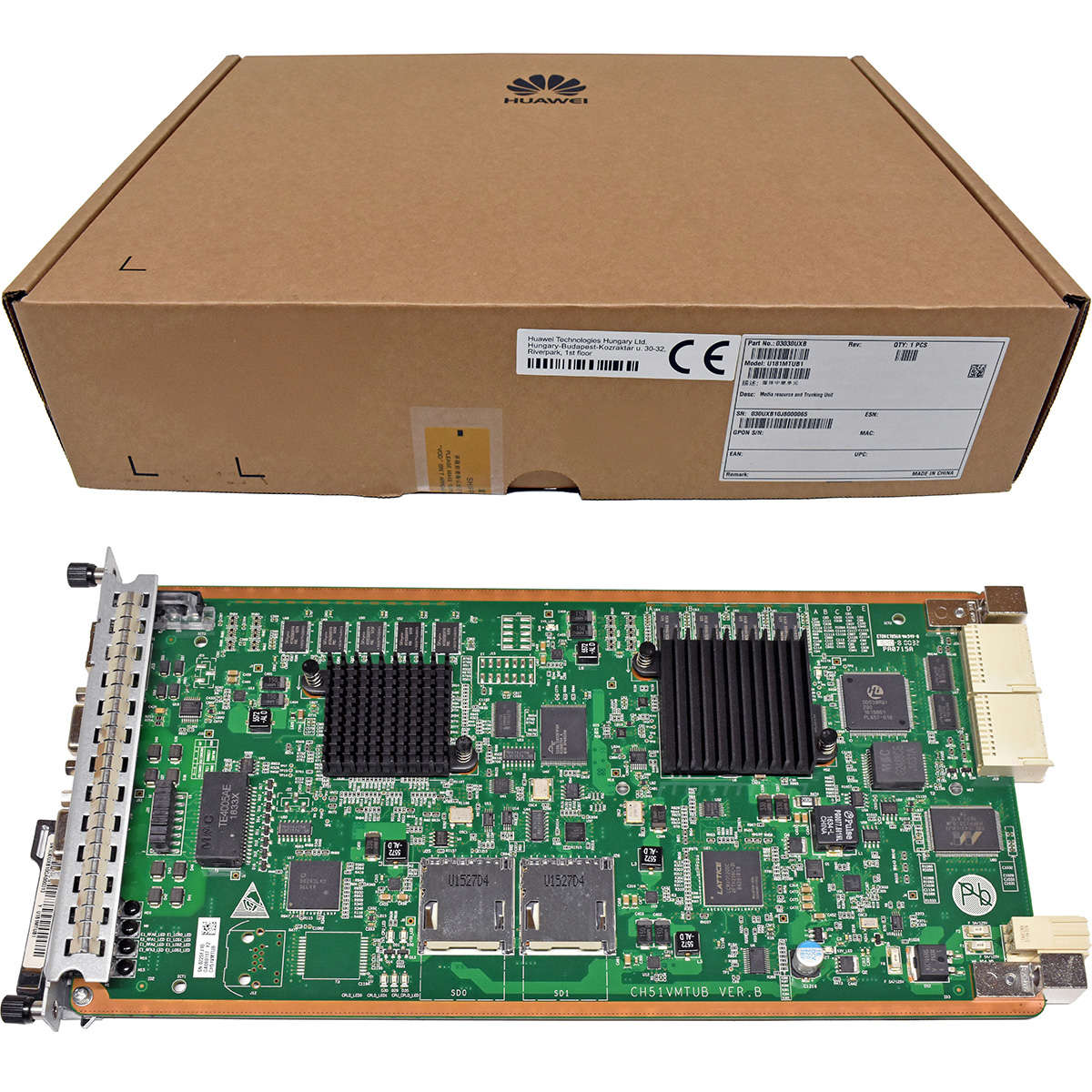 Huawei-U181MTUB1-03030UXB-Media-Resource-and-Trunk-006.jpg Huawei U181MTUB1 03030UXB Media Resource and Trunking Unit for eSpace U1981 NEW NEU