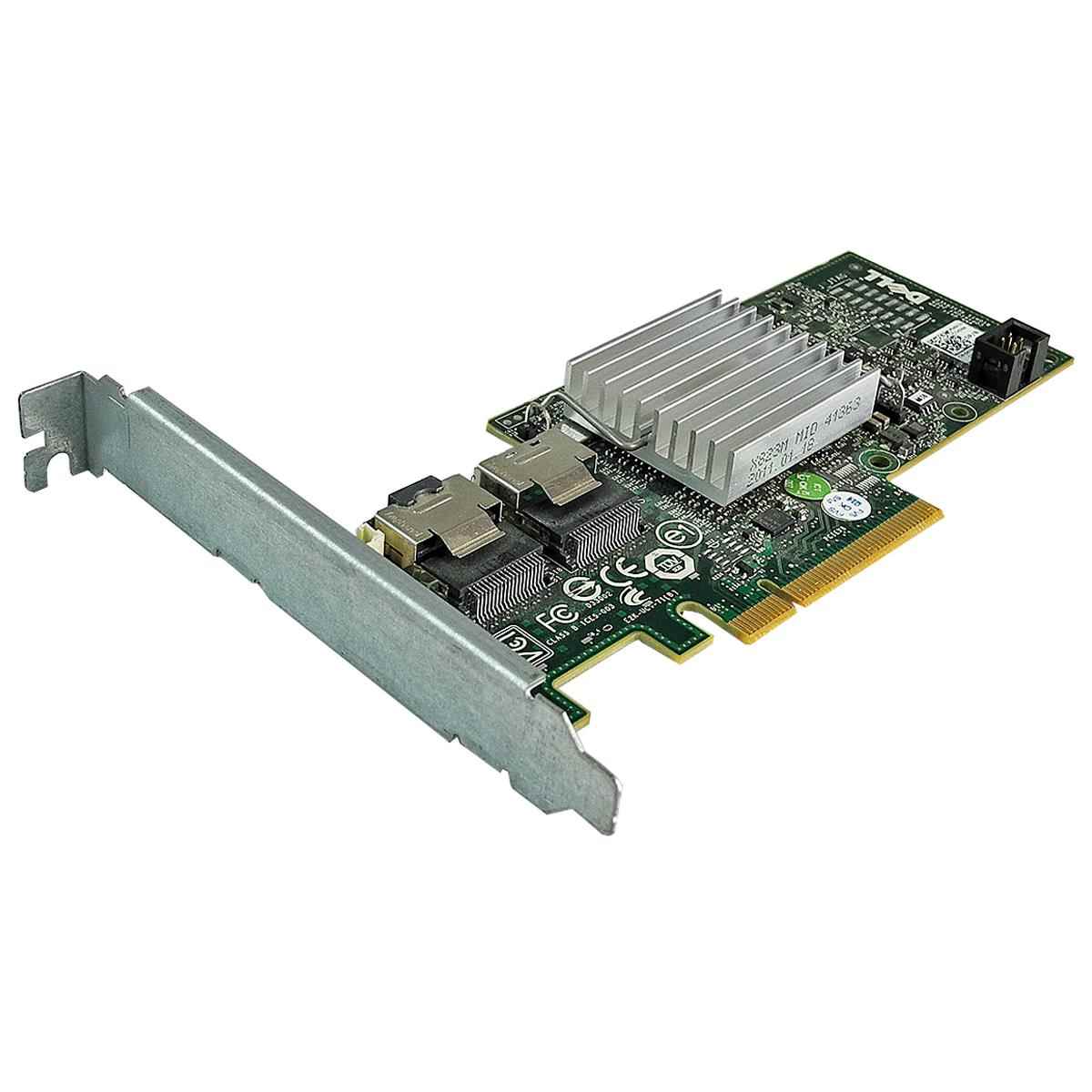 DELL PERC H200 6 Gb/s PCI-E x8 512MB SAS RAID Controller DP/N 047MCVl DELL PERC H200 6 Gb/s PCI-E x8 512MB SAS RAID Controller DP/N 047MCVl
