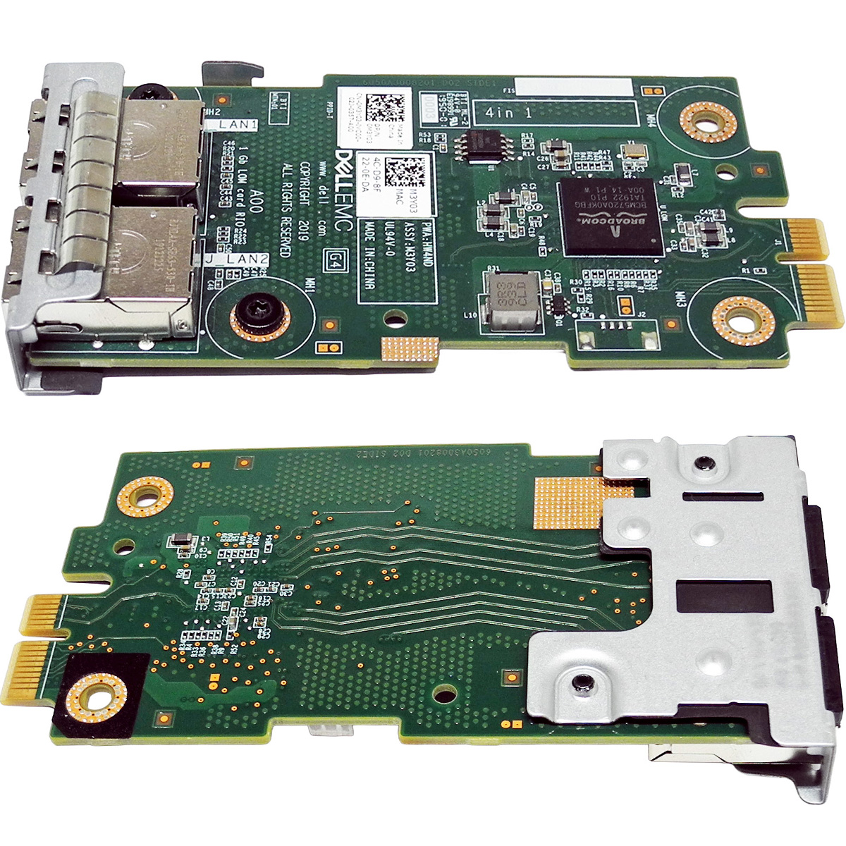 Dell EMC 1GbE LoM Card 2 Port RJ-45 Netzwerkkarte 0M3Y03 R6525 R7525 NEW Dell EMC 1GbE LoM Card 2 Port RJ-45 Netzwerkkarte 0M3Y03 R6525 R7525 NEW
