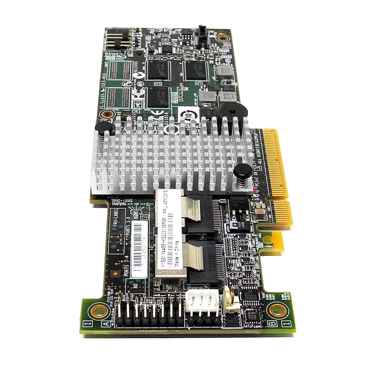 IBM M5014 8-Port 6 Gb PCIe x8 RAID Controller ohne Bracket 46M0918 L3-25121-51A IBM ServeRAID M5014 2-Port 6 Gb PCIe x8 RAID Controller +2x Kabel 46C8929