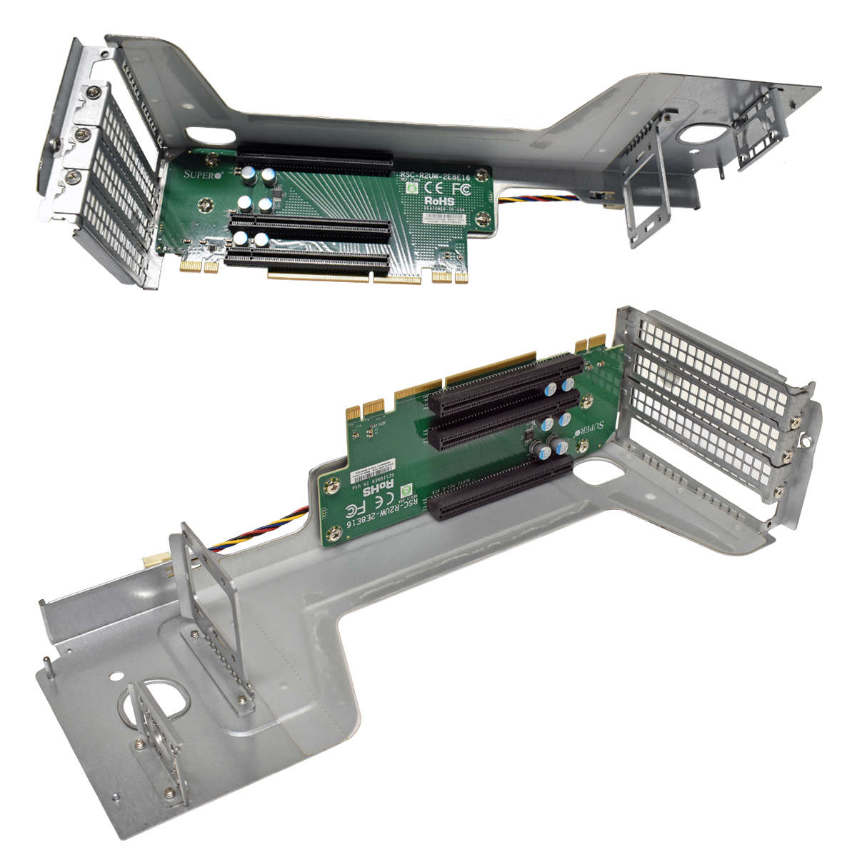 Supermicro-Riser-Board-RSC-R2UW-2E8E16-Bracket-004.jpg Supermicro Riser Board RSC-R2UW-2E8E16 + Bracket