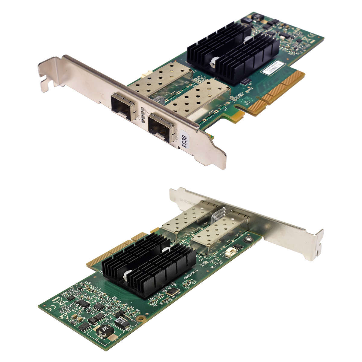 Mellanox-ConnectX-2-Dual-Port-2x-SFP-Network-NIC-1-006.jpg Mellanox ConnectX-2 Dual Port 2x SFP+ Network NIC 10Gb PCI-e x8 MNPH29D-XTR FP