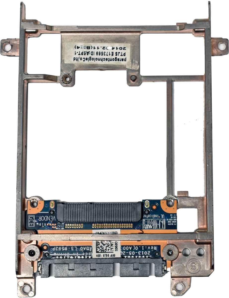 Dell 0FHN4M MSATA To SATA 2.5-Inch SSD Converter Adapter For E7440 / E7550