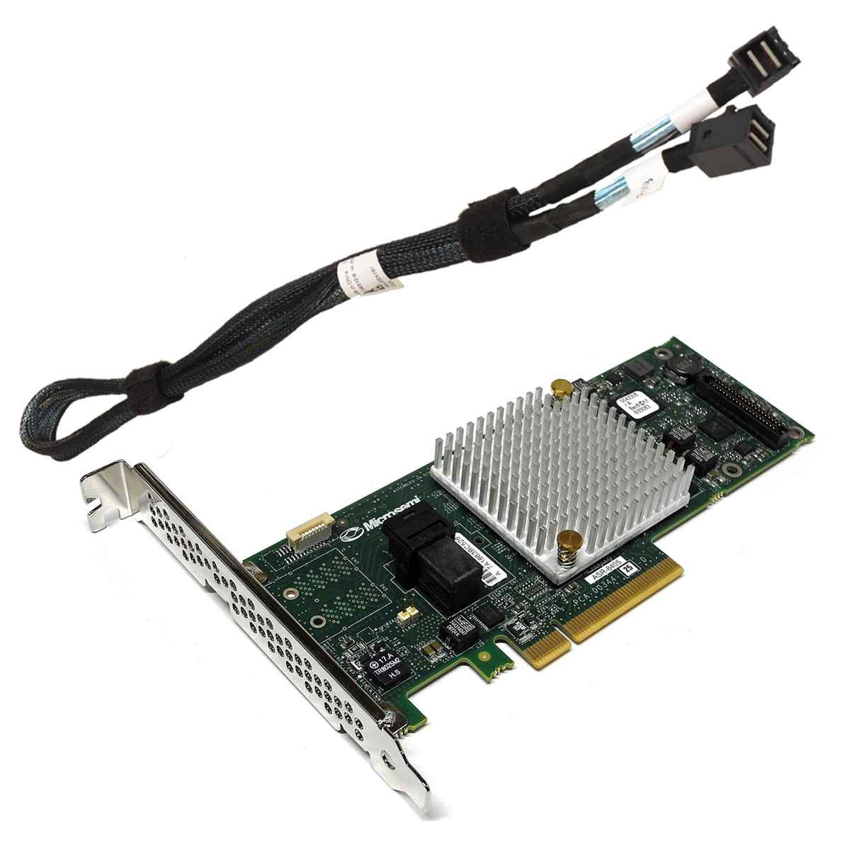 Microsemi ASR-8405 12Gb 1GB Cache PCIe x8 3.0 SAS/SATA RAID Controller FP +Kabel Microsemi ASR-8405 12Gb 1GB Cache PCIe x8 3.0 SAS/SATA RAID Controller FP +Kabel