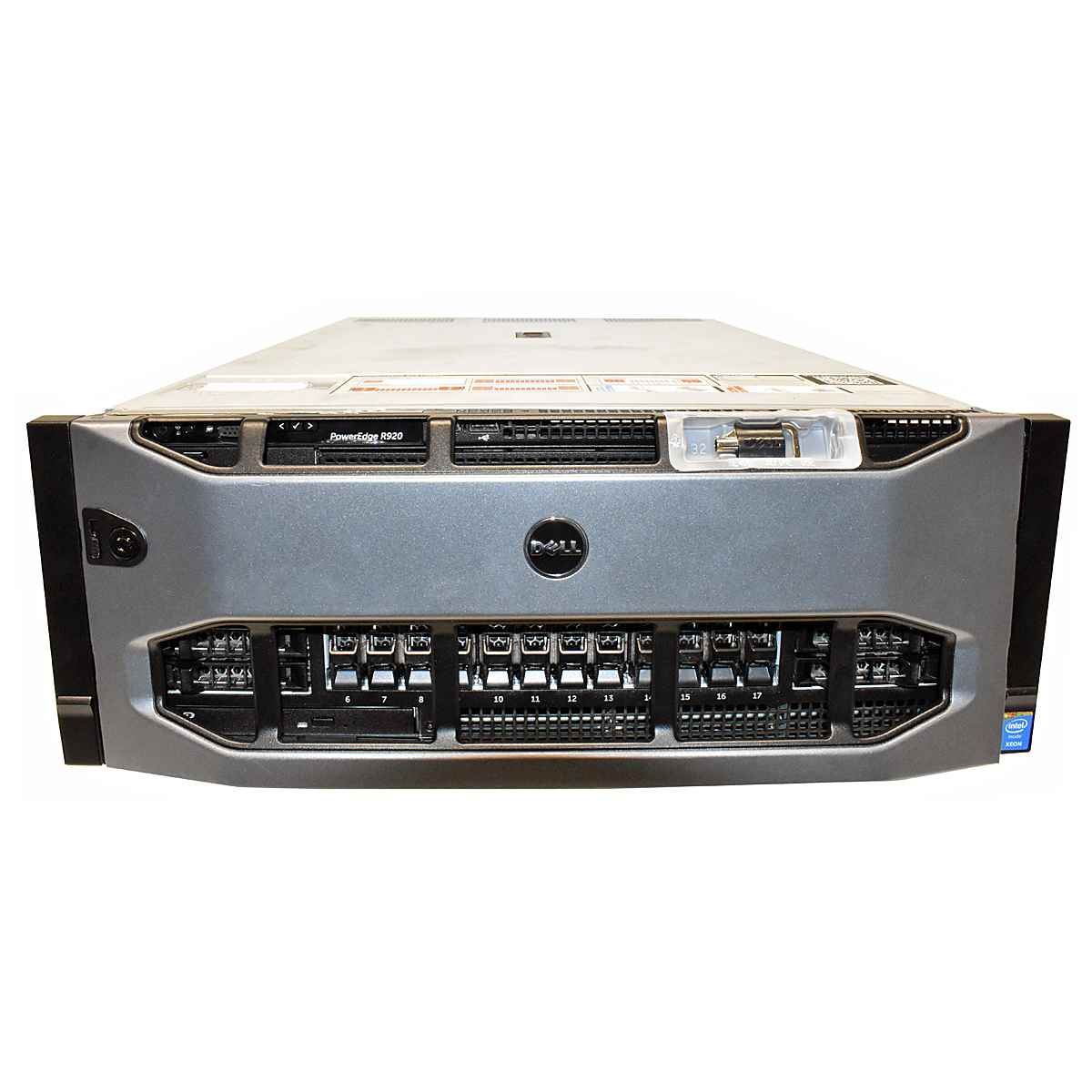 Dell PowerEdge R920 Server 4 x E7-8893 v2 3.40GHz 6-Core CPU 0 RAM PERC H730p 24 Bay 2,5" Dell PowerEdge R920 Server 2 x E7-2890 v2 2.8 GHz CPU 0 RAM PERC H730p 24 Bay 2,5