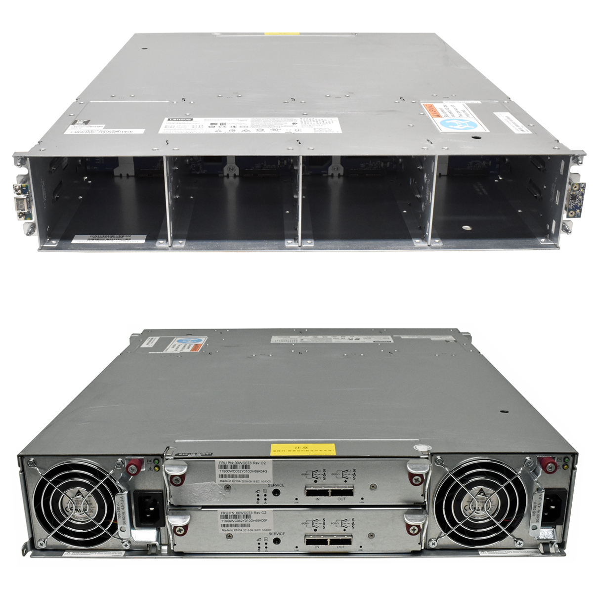 Lenovo Storage Expansion D1012 2U 2x ESM 6 Gb/s SAS 12x 3.5 Bay 2x PSU Lenovo Storage Expansion D1012 2U 2x ESM 6 Gb/s SAS 12x 3.5 Bay 2x PSU