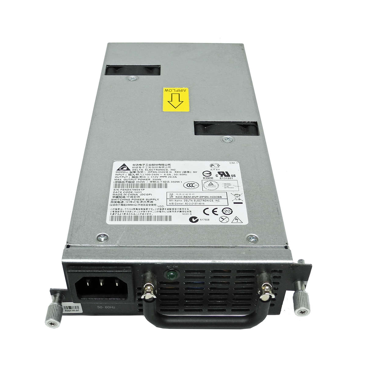 DELTA-Power-Supply-Netzteil-DPSN-350CB-G-350W-for-002.jpg DELTA Power Supply / Netzteil DPSN-350CB G 350W for Gigamon GigaVUE-TA1 Switch