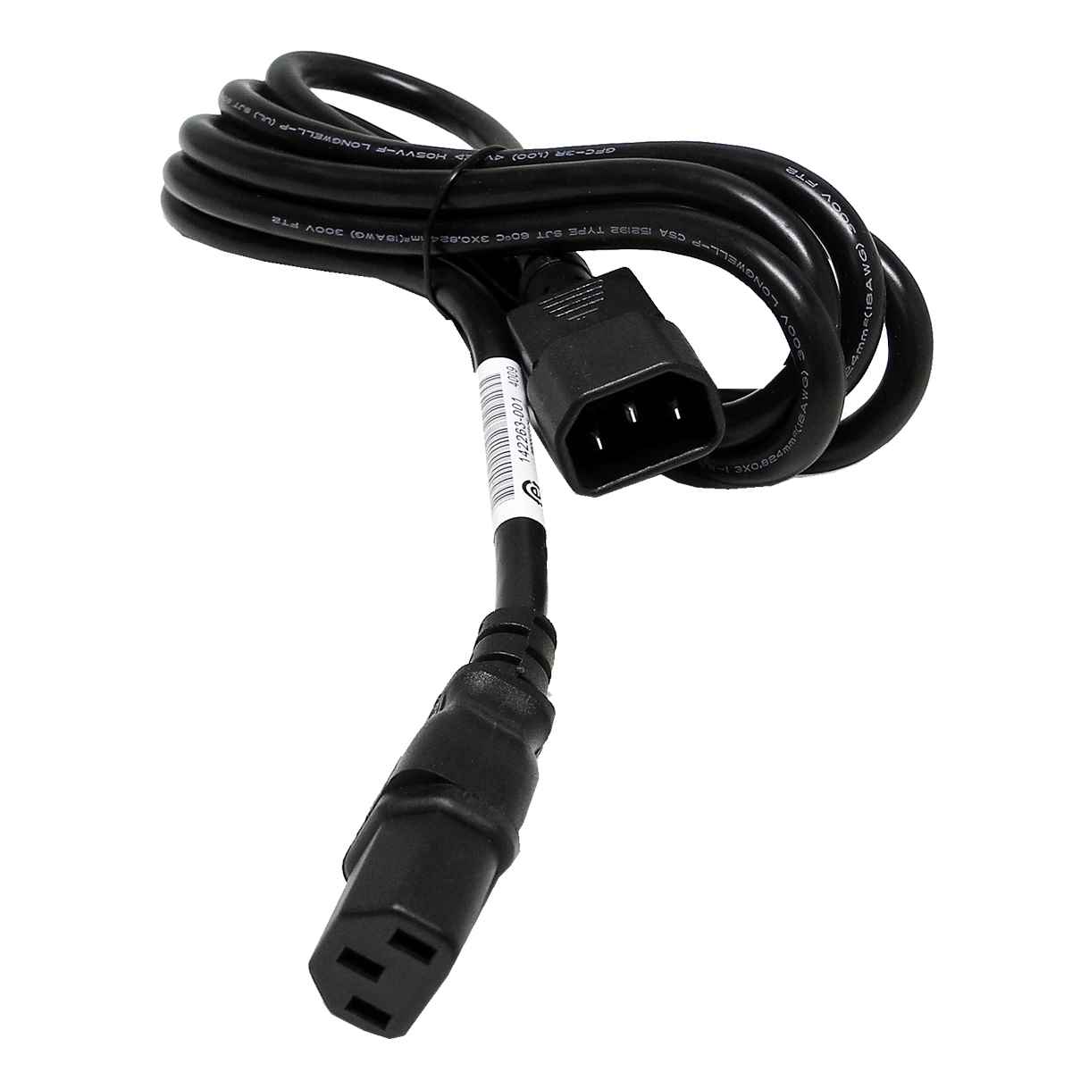 HP 142263-001 Kaltgeräte Stromkabel IEC320 C14 / IEC320 C13 2 m lang E55349 HP 142263-001 Kaltgeräte Stromkabel IEC320 C14 / IEC320 C13 2 m lang E55349