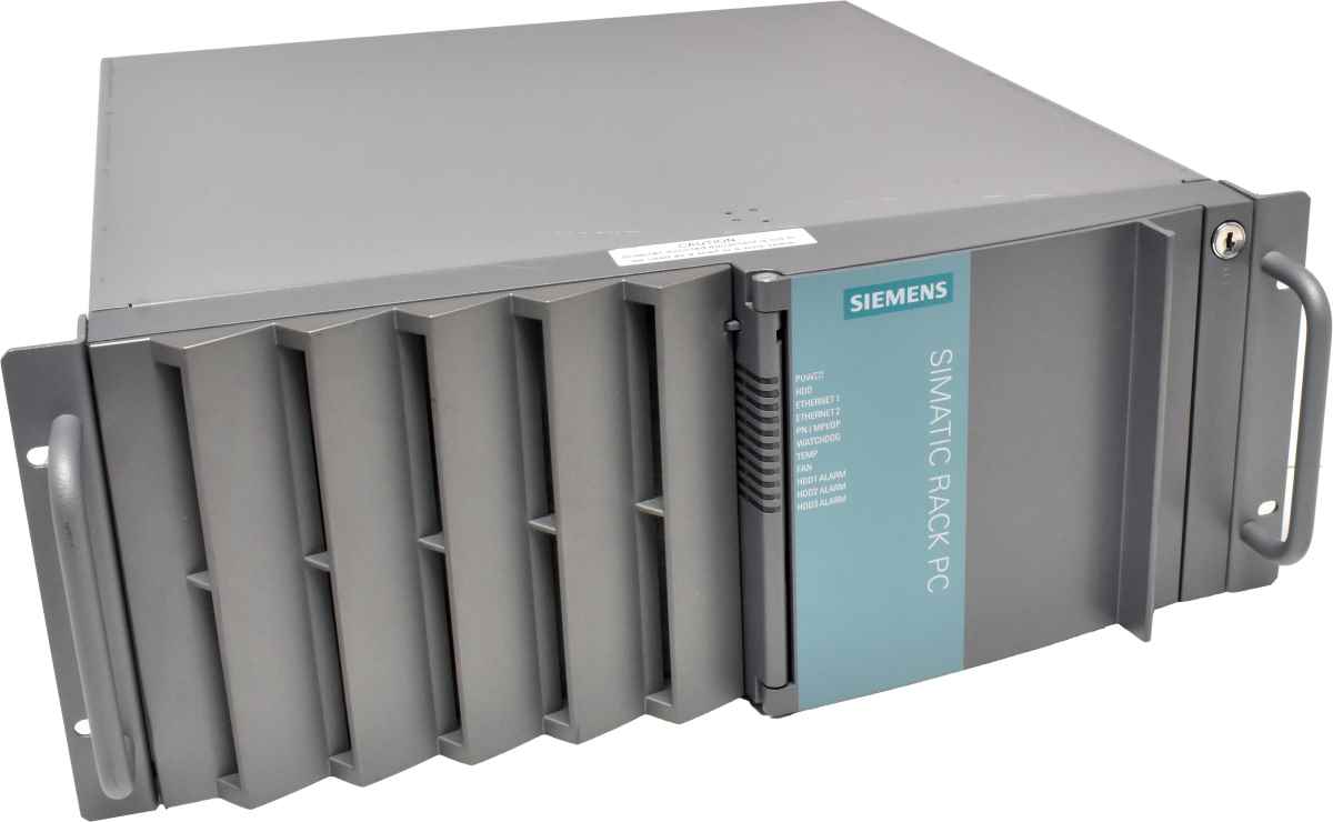 Siemens Simatic IPC847C Core i7-610E CPU 2,53GHz 8GB RAM DDR3 2x PSU 2x Caddy