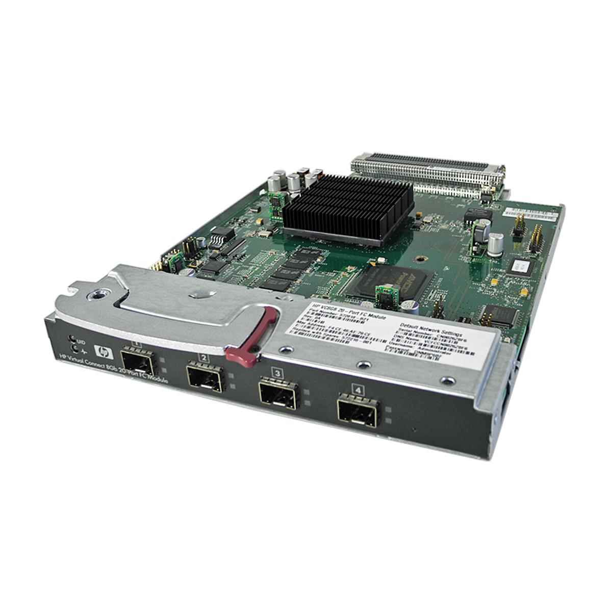 HP VC 8Gb 20-Port FC Switch Module BladeSystem c-Class + 4x 8Gb SFP+ 572216-001 HP VC 8Gb 20-Port FC Switch Module BladeSystem c-Class + 4x 8Gb SFP+ 572216-001