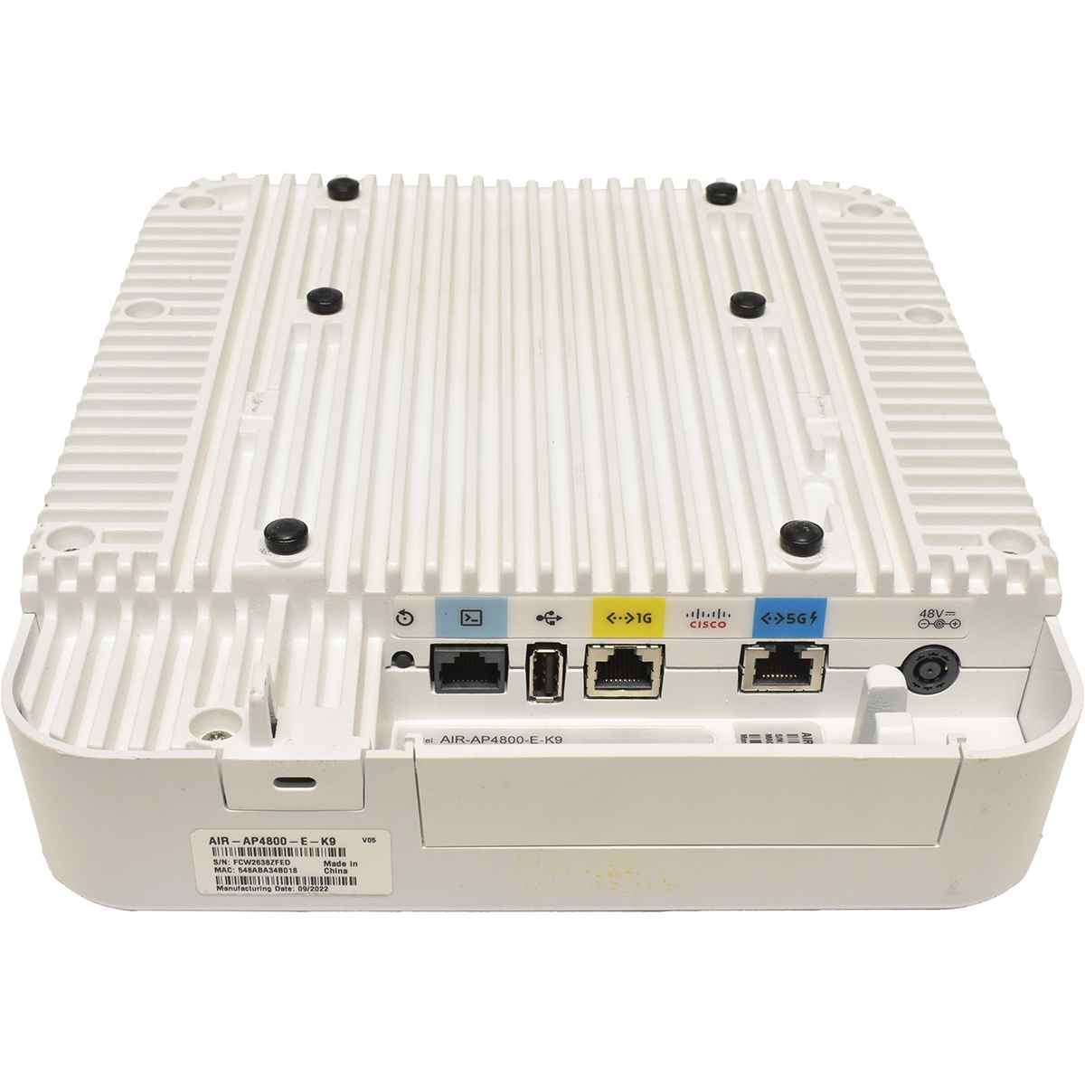 Cisco W-LAN Access Point AIR-AP4800-E-K9 ohne Wandhalterung Cisco W-LAN Access Point AIR-AP4800-E-K9 ohne Wandhalterung