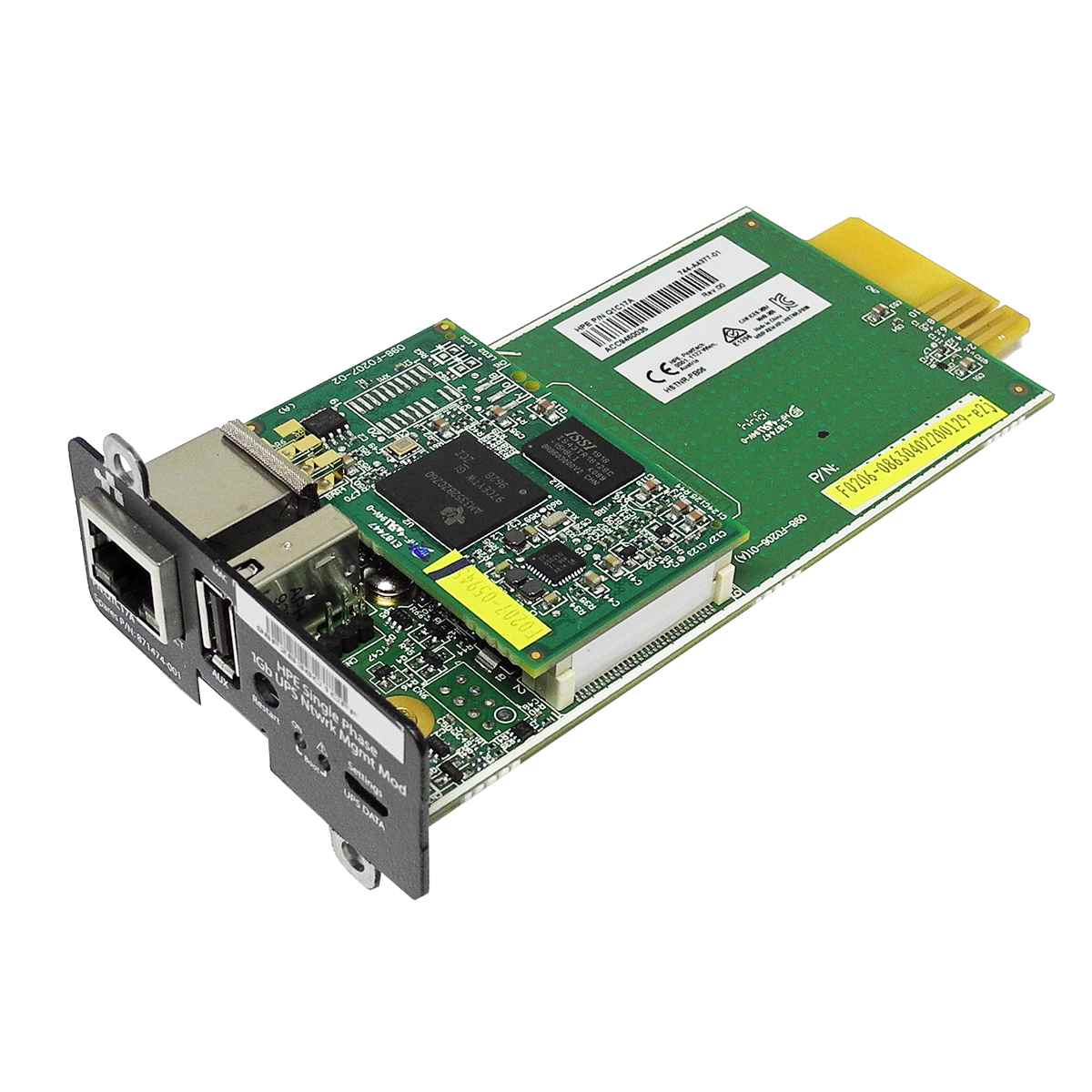 HP Q1C17A 871474-001 Single Phase 1Gb UPS Network Management Module for HP R1500 G5