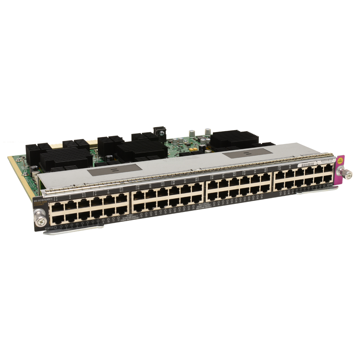 Cisco Catalyst 4500E Series Multi-Speed Gigabit Ethernet Modul WS-X4748-RJ45V+E 48 Port PoE Cisco Catalyst 4500E Series Multi-Speed Gigabit Ethernet Modul WS-X4748-RJ45V+E 48 Port PoE