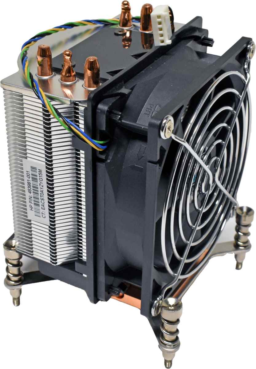 HP Z400 Z600 FAN Heatsink Lüfter Kühler 463981-001 92mm Sockel 1366