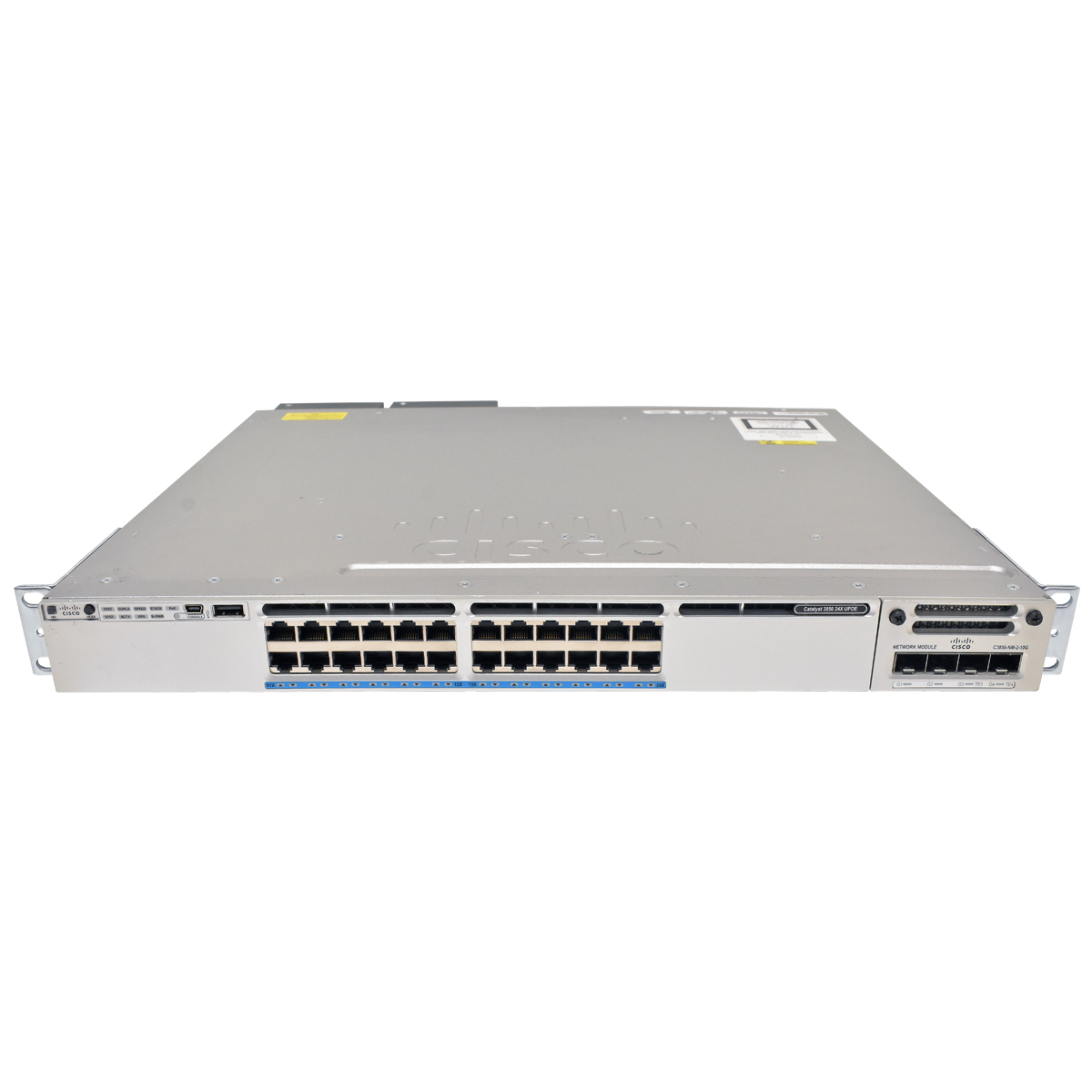 Cisco WS-C3850-24XUW-S 24-Port 10G UPOE stackable Ethernet Switch + Modul + Lizenzen Cisco WS-C3850-24XUW-S 24-Port 10G UPOE stackable Ethernet Switch + Modul + Lizenzen